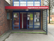 Eingang Kleine Turnhalle an der Heinrich-Bokemeyer Grundschule